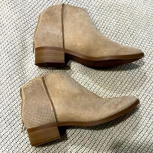 Cute tan ankle boots